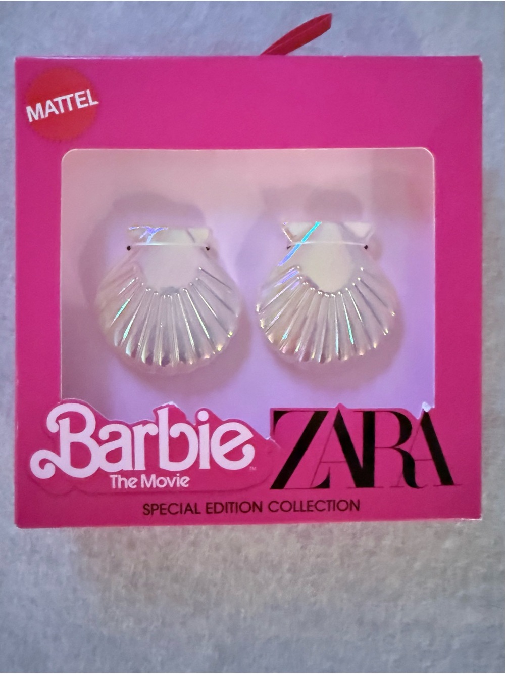 NWT Zara: Barbie the Movie Earrings